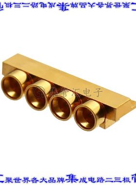 127-2701-821 同轴连接器SMP插头公引脚焊接50欧姆板边缘