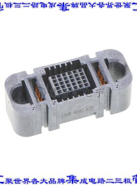 465629326 0465629326背板连接器31POS插座母插口通孔黑色