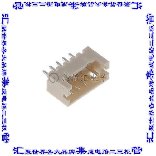 DF13-5P-1.25DSA(25) 针座连接器5POS接头1.25mm公形插针通孔直针