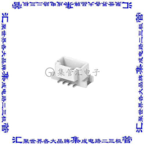 1-2232829-4 针座连接器4POS接头2mm公形插针表贴SMD锡