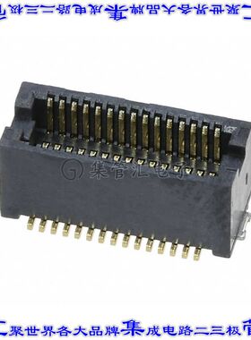 10132797-035100LF 板对板连接器30POS插头外罩触点2排0.5mm表贴S
