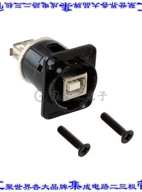 EHUSBBABXPKG 连接器adapter适配器 USB-B插座 至 USB-A插座