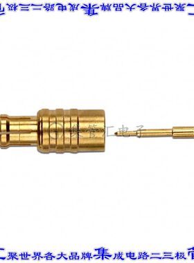 73014 同轴连接器MCX插头公引脚压接50欧姆自由悬挂