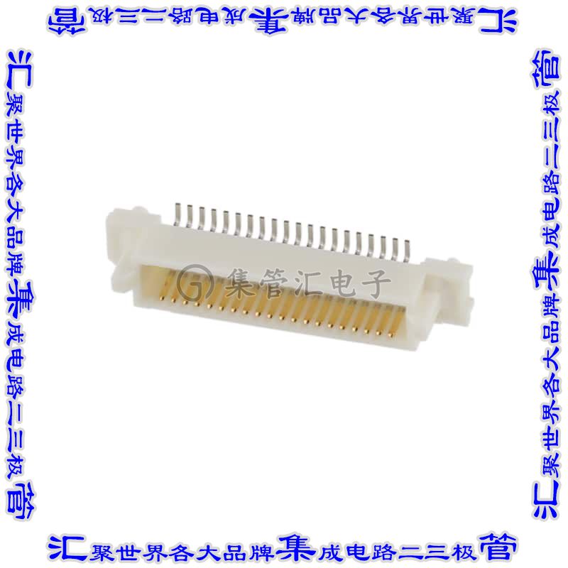 FX6-40P-0.8SV1(71) 板对板连接器40POS接头外罩触点2排0.8mm表贴