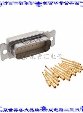 DAMA15PF225 连接器15POS插头公引脚2排D-Sub面板安装