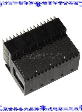 1410190-3 背板连接器112POS插头公型片状插脚7排1.8mm板边缘通孔