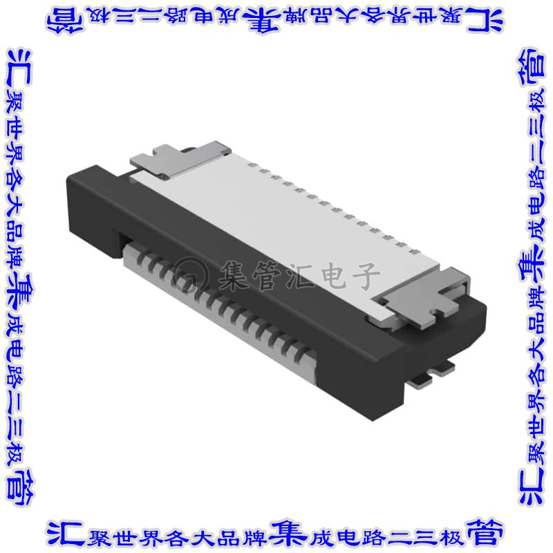 CF20141D0R0-NH 连接器14POS FFC/FPC 0.5mm触点底部表面贴装直角