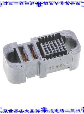 465629317 0465629317背板连接器32POS插座母插口通孔黑色