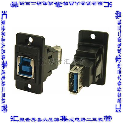 CP30706N 连接器adapter适配器 USB-B插座 至 USB-A插座