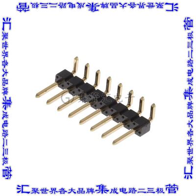 10129379-908002BLF 针座连接器8POS可切割2.54mm公形插针通孔直