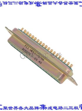 DCM37S 连接器37POS插座母插口2排D-Sub自由悬挂