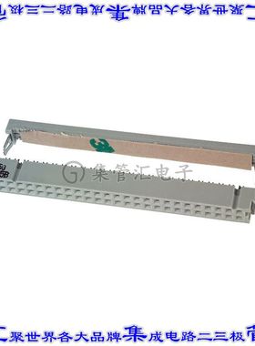 3425-6000 矩形连接器50POS插座2排2.54mm母插口灰色IDC镀金自由