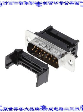 L17DAFRA15PC309 连接器15POS插头公引脚2排D-Sub自由悬挂