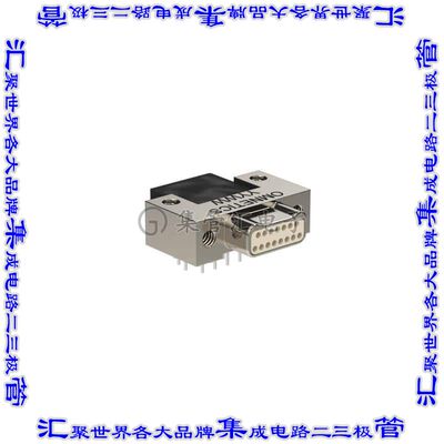 A28400-015 连接器15POS插头公引脚2排D-TYPE型表面贴装直角