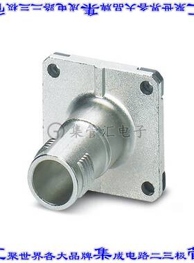 1424131 圆形连接器插件壳银色面板安装