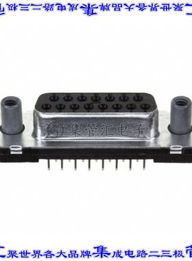 1-747299-4 连接器15POS插座母插口2排D-Sub通孔