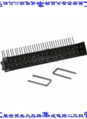 M80-8413442 针座连接器34POS接头2排2mm公形插针通孔直角镀金