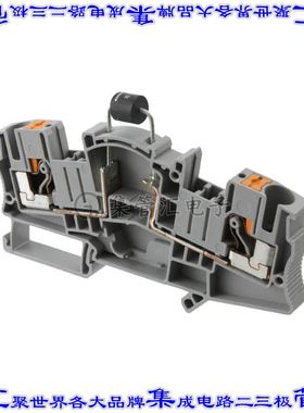 3035698 端子块连接器2POS馈通式8.2mm灰色8-20AWG