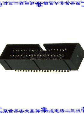 SBH41-NBPB-D20-SP-BK 针座连接器40POS接头2排1.27mm公形插针表