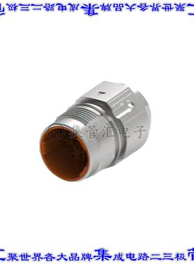 BEA088N00000222000 圆形连接器6(5电源+PE)插座外壳用于公插针银