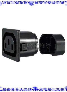715W-15/01 电源接入连接器3POS插座母型插口IEC320-C14面板安装