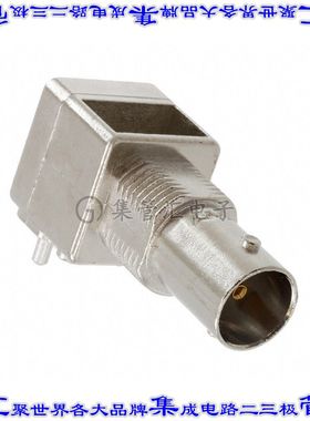 5222092-3 同轴连接器BNC插孔母形插口焊接75欧姆面板安装通孔直