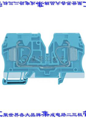 1766240000 端子块连接器2POS馈通式15.0mm蓝色4-14AWG