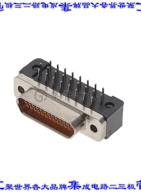 MDM-25SCBR-T-A174 连接器25POS插座母插口2排D-TYPE型面板安装通