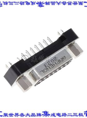 L177TSAH15SOL2RM8 连接器15POS插座母插口2排D-Sub通孔