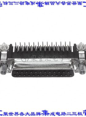 5788801-1 连接器25POS插座母插口2排D-Sub通孔直角