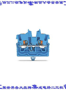 2250-314 端子块连接器2POS馈通式3.5mm蓝色16-24AWG
