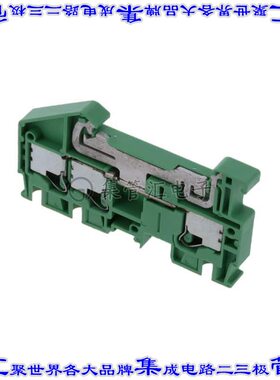 XW5G-P4.0-1.2-1 端子块连接器3POS接地地面6.2mm绿色黄色10-24AW