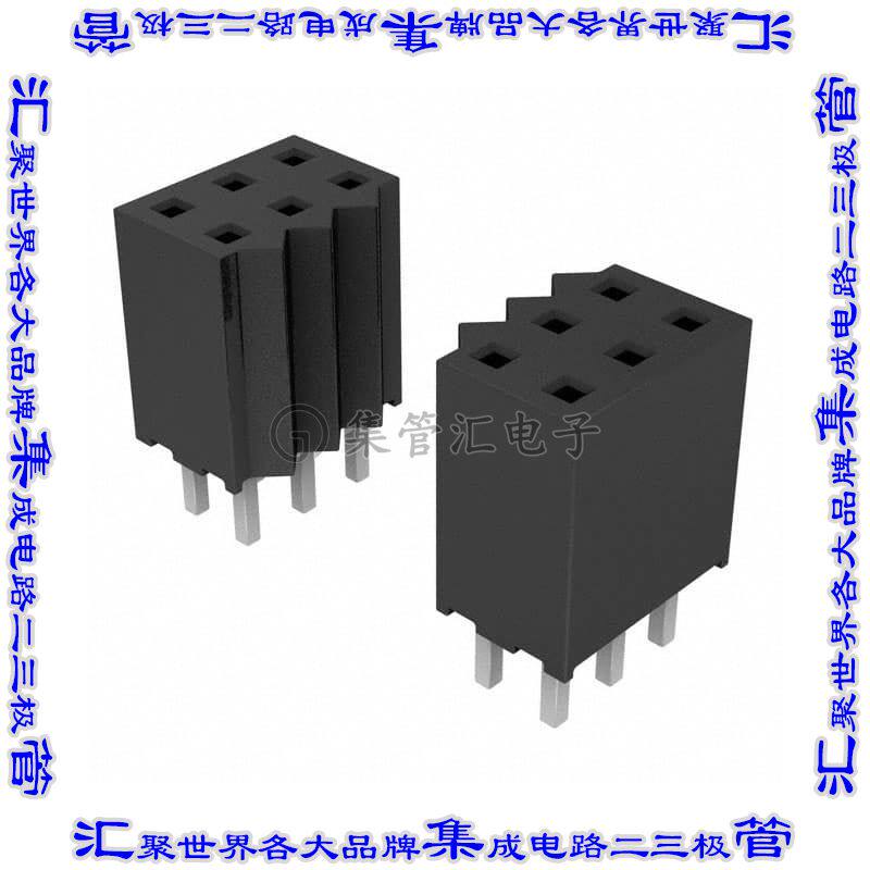 SQT-140-01-L-T 针座连接器120POS插座3排2mm叉状通孔直针镀金