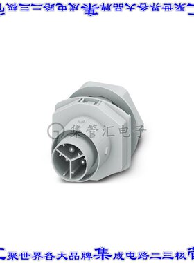 1088688 圆形连接器3(2+PE)面板直通式推入式弹簧面板安装