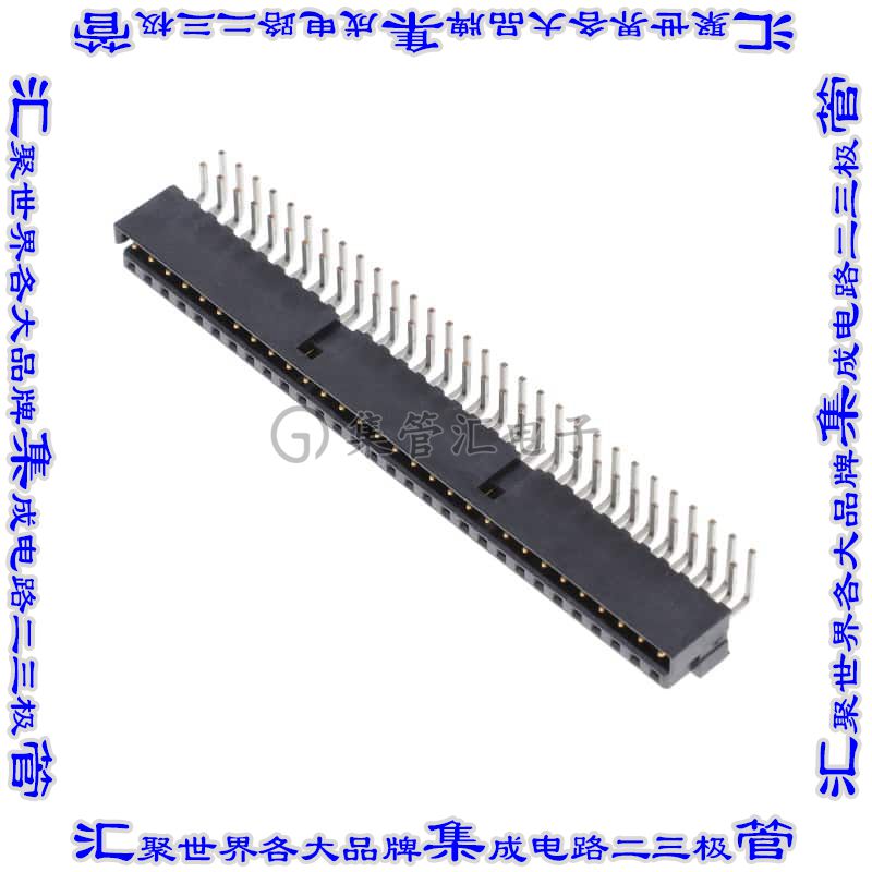 LS2-130-01-F-D-RA1 板对板连接器60POS自配接2排2mm通孔直角镀金