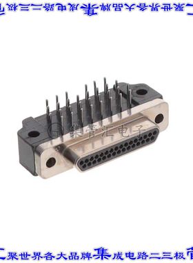 MDM-31PCBR-L56-A174-F222 连接器31POS插头公引脚2排D-TYPE型面