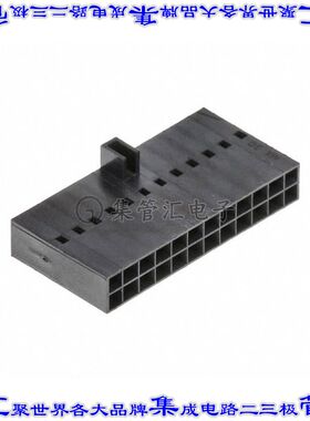 22552242 0022552242矩形连接器外壳24POS插座2排2.54mm母形插口