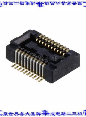 AXK720247G 板对板连接器20POS 2排0.4mm表贴SMD镀金