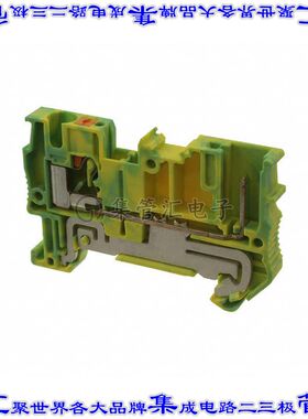 3211942 接线板专用连接器2POS插头连接6.2mm绿色黄色