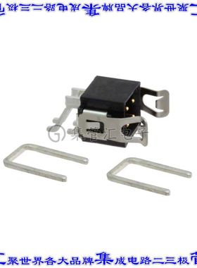 M80-6660442 针座连接器4POS接头2排2mm公形插针表贴SMD镀金