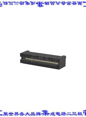 MBB-VM-30-62-30-00 卡边缘连接器60POS母头2排0.8mm黑色镀金