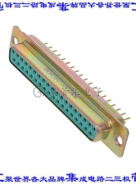 DCM37S332N 连接器37POS插座母插口2排D-Sub通孔