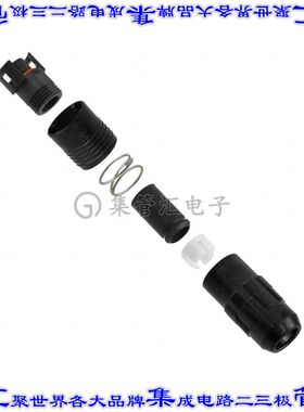 HR30-7P-10SC(71) 圆形连接器10POS插头外壳用于母插口黑色自由悬