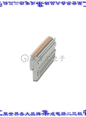 3210004 端子块连接器15POS插头母插口灰色自由悬挂