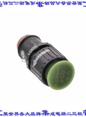 SJS830251 圆形连接器2POS插头母插口压接镀金自由悬挂