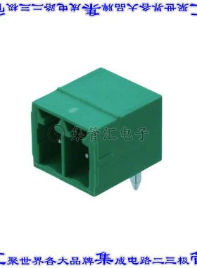 OSTOQ021251 端子块连接器2POS接头公引脚带罩3.5mm90DEG焊接