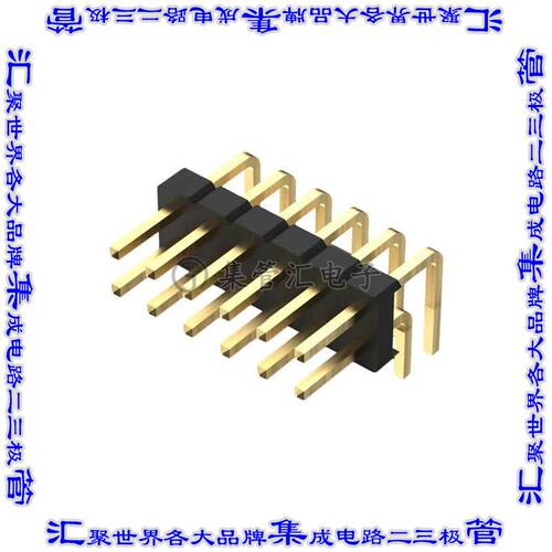 BF060-12A-B-0200-0280-0305-L-D 针座连接器12POS接头2排2mm公形