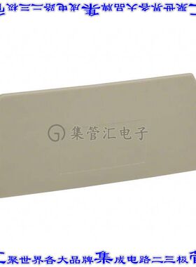 KL450040 连接器配件 端板,导轨型