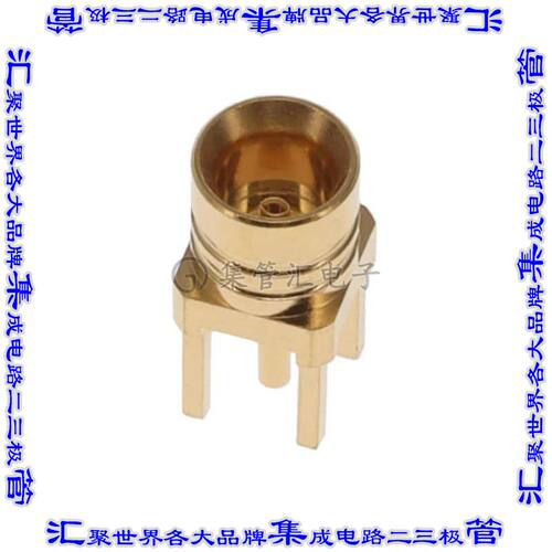 MMCXV-J-P-GF-ST-TH1 同轴连接器MMCX插孔母形插口焊接50欧姆通孔