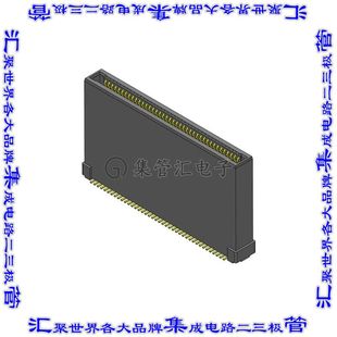 2排0.8mm表贴 板对板连接器80POS插头浮动式 CGBC203 4002B001C1NH